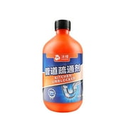 InsCrazy Toilet Bowl Cleaners Pipe Unclogger Kitchen Unclogger Powerful Pipe Unclogger Sink Sewer Cleaner Kitchen Toilet Pipe Cleaning Tool 500ml